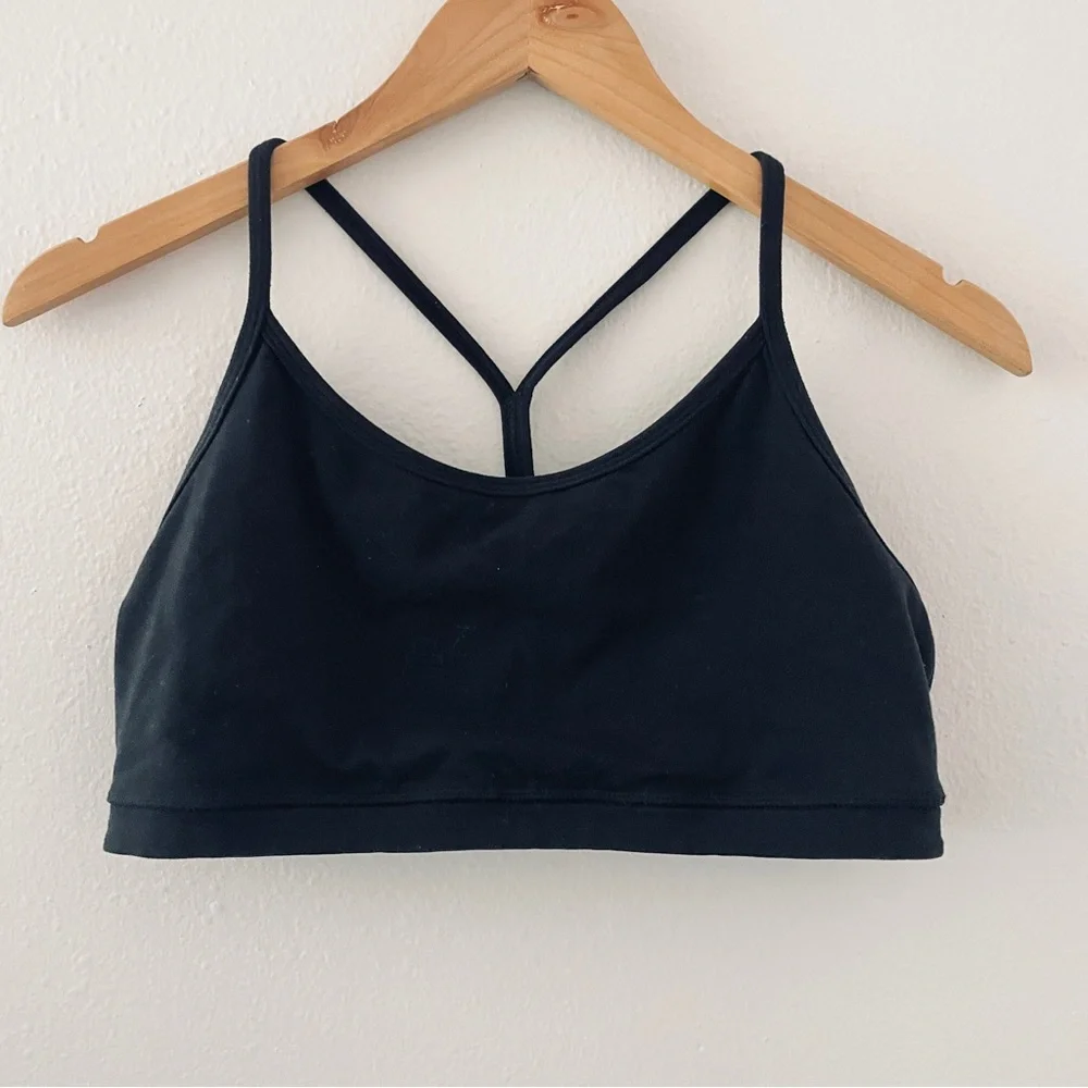 lululemon athletica Women’s Strappy Sports Bra - Hot Pink & Black - Picture 7 of 7